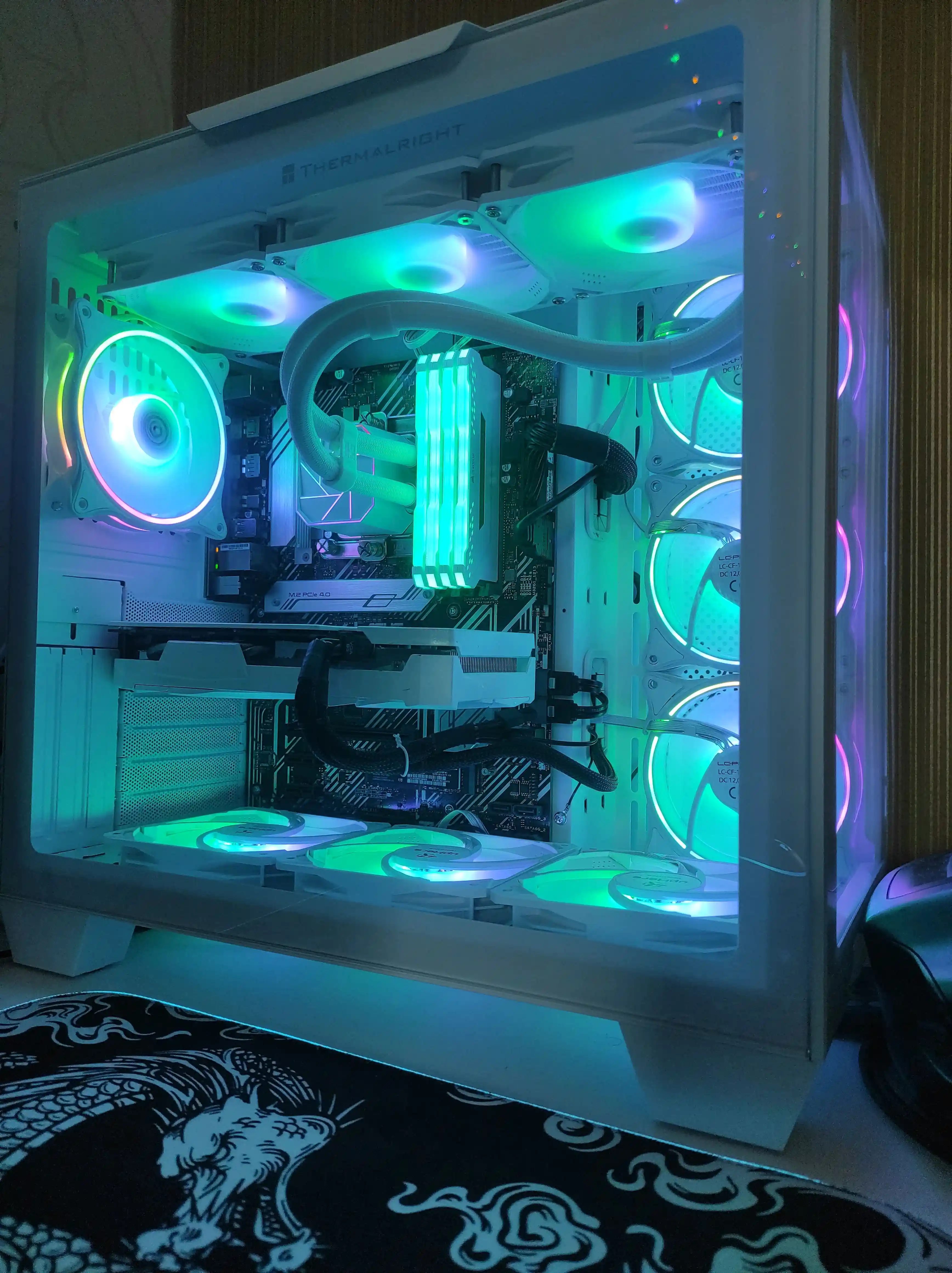 PC de gaming haut de gamme avec une ventilation améliorée